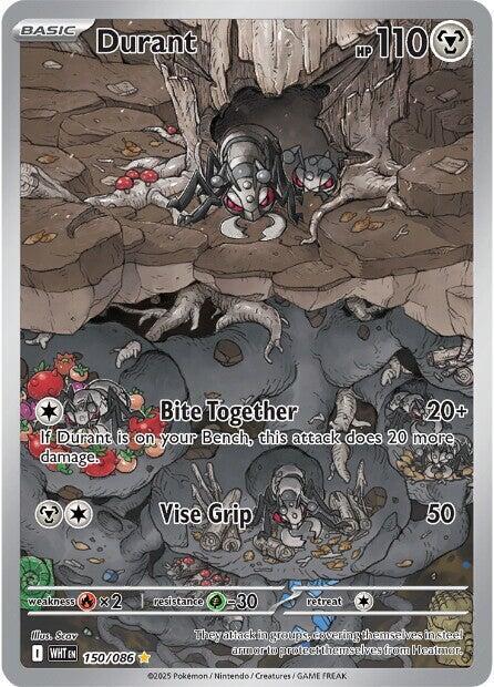 Durant [Illustration Rare] 150/086 - White Flare