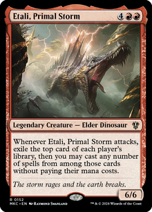 Etali, Primal Storm R 152 Commander: Murders at Karlov Manor
