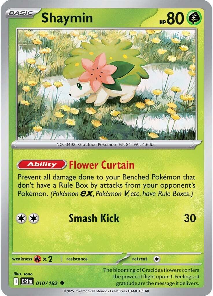 Shaymin [Uncommon] #10 - Pokemon Destined Rivals