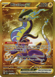 Miraidon Ex [Hyper Rare] #253/198 - Pokemon Scarlet & Violet