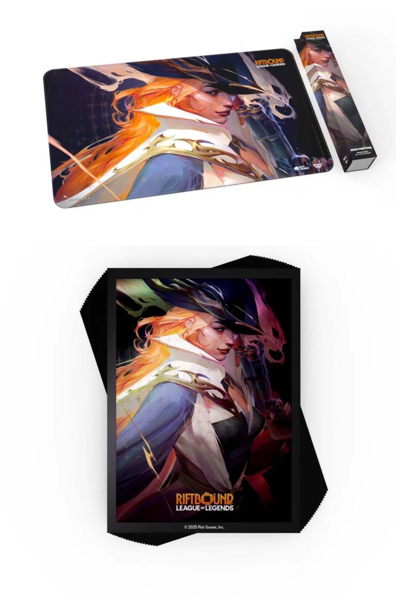 RIFTBOUND -  MISS FORTUNE ART SLEEVES + PLAYMAT BUNDLE [PREORDER]