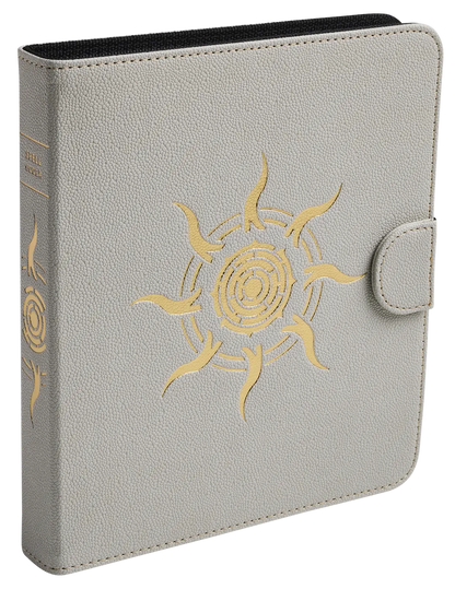 Dragon Shield Spell Codex Binder - Ashen White