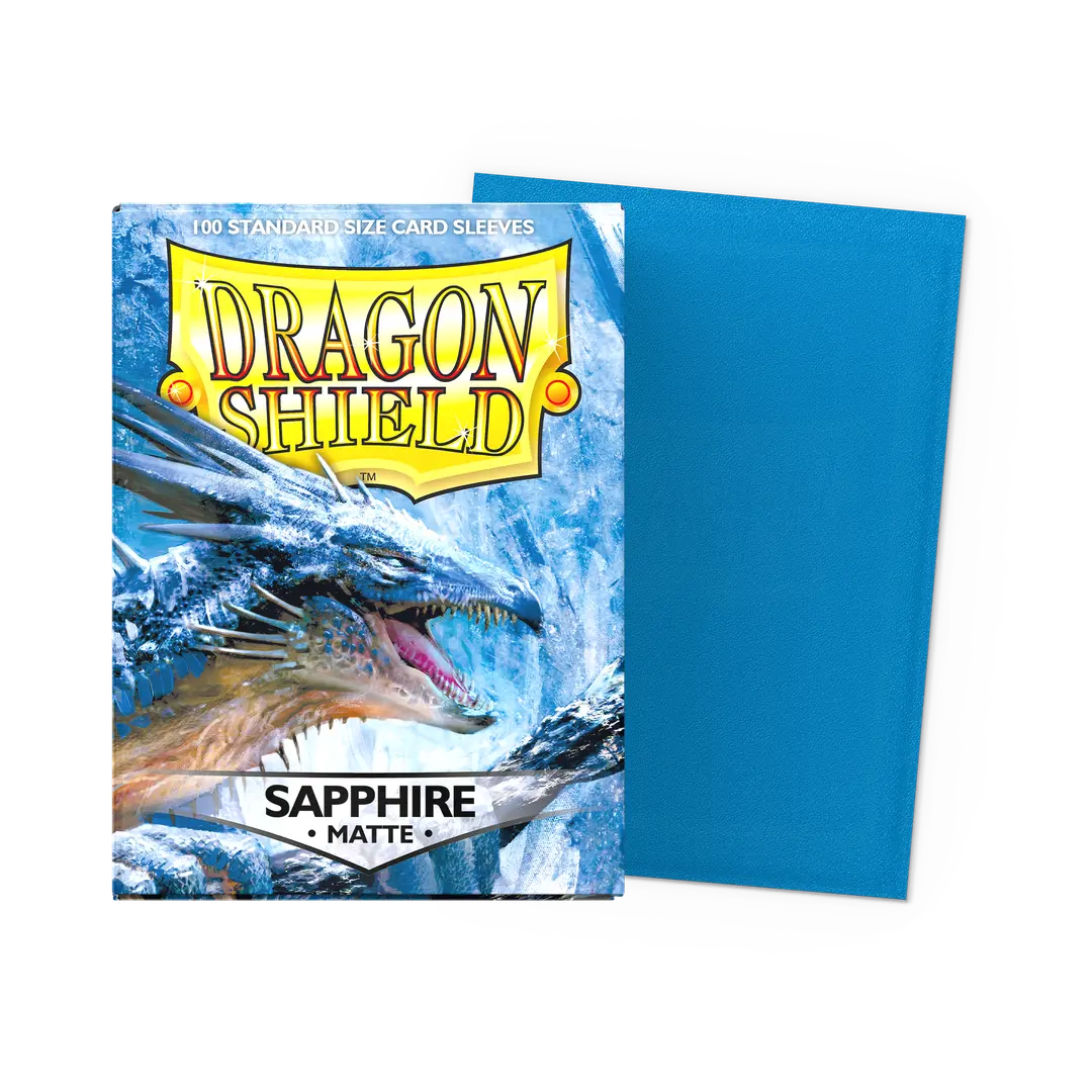 Dragon Shield - Sapphire - Matte Sleeves