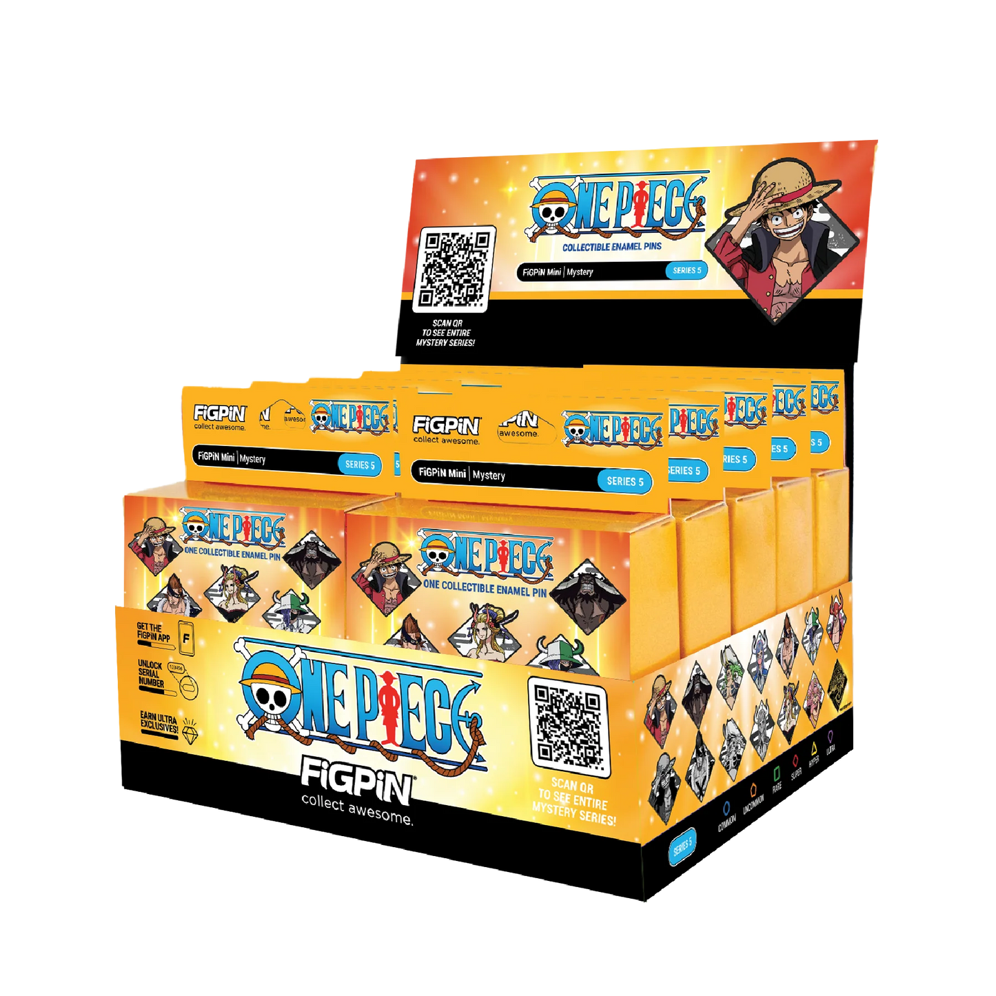 [FiGPiN] One Piece Collectible Enamel Pins - Series 5