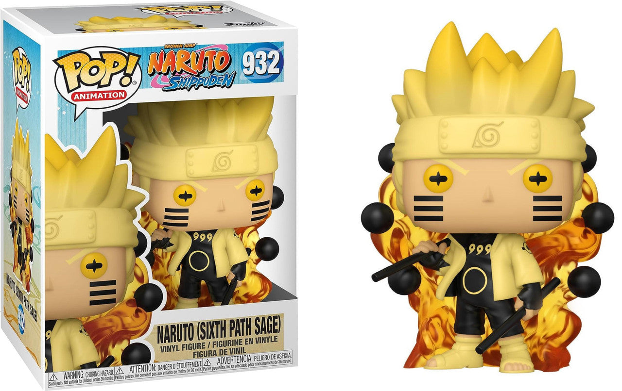 Funko Pop! Naruto Shippuden: Naruto Uzumaki [Six Paths] 932