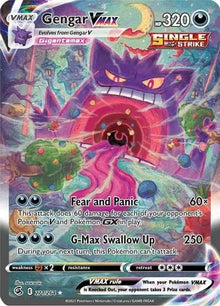 Pokemon Gengar VMAX - 271/264 - Secret Rare - Sword & Shield - Fusion Strike