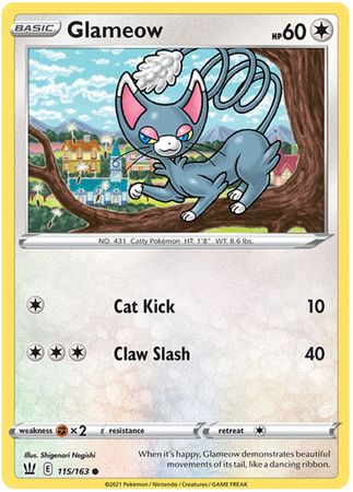 Glameow [Common] #115/163 - Battle Styles