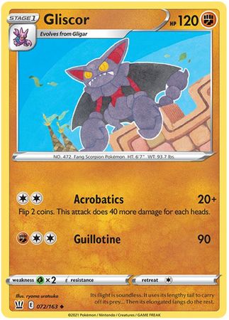 Gliscor [Uncommon] #072/163 - Battle STyles