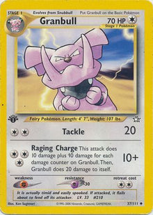 Granbull [1st Edition] #37/111 - Neo Genesis