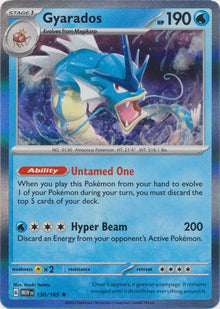 Gyarados [Rare] #130/165 - 151