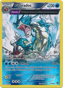 Gyarados [Reverse Holo] #21/98 - Ancient Origins