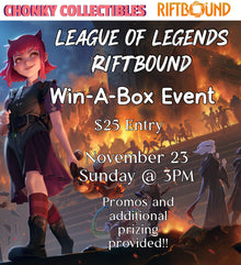 Riftbound Win-A-Box Booster Box Tournament (November 23rd)