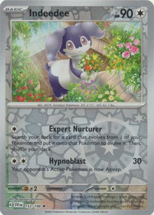 Indeedee [Reverse Holo] #153/198 - Scarlet & Violet