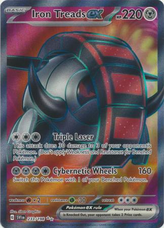 Iron Treads EX [Full Art Ultra Rare] #233/198 - Scarlet & Violet