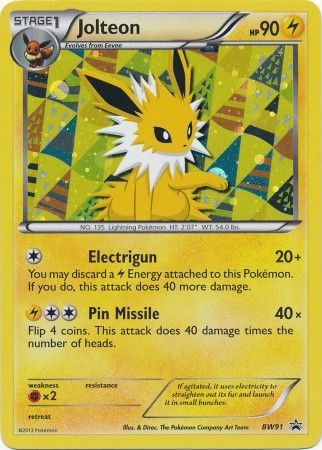 Jolteon [Holo Promo] #BW91 [SP]