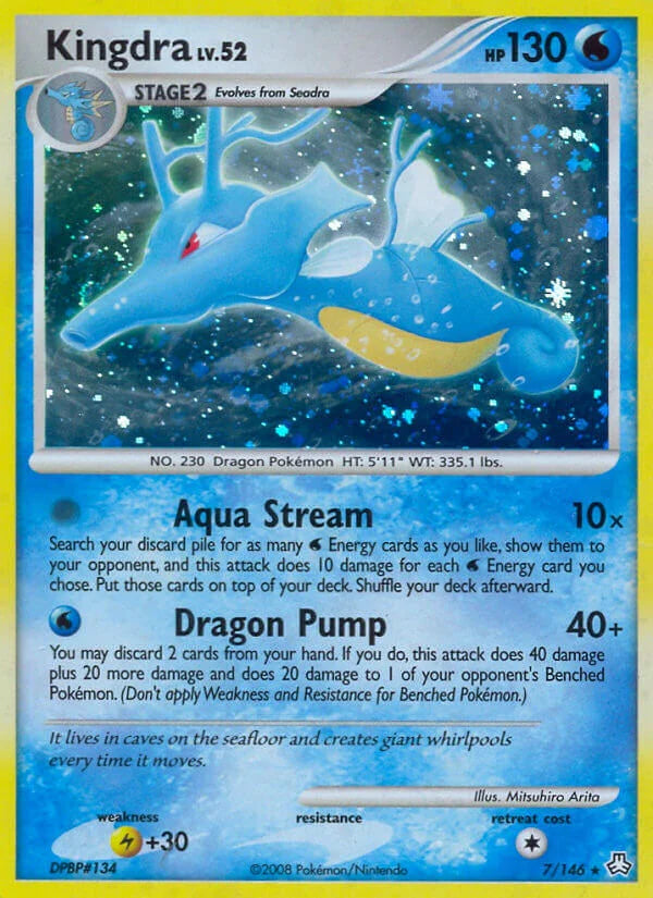 Kingdra [Holo Rare] #7/146 - Legends Awakened