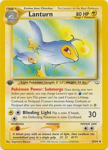Lanturn [1st Edition] #32/64 - Neo Revelation