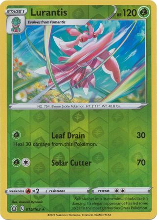 Lurantis [Reverse Holo] #015/163 - Battle Styles