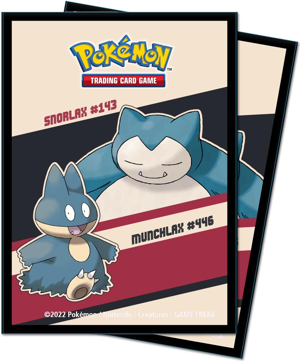 Ultra Pro: Snorlax and Munchlax Sleeves (65ct)