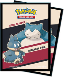 Ultra Pro: Snorlax and Munchlax Sleeves (65ct)