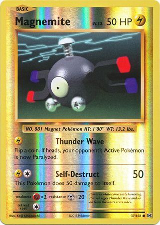 Magnemite [Reverse Holo] #37/108 - Evolutions