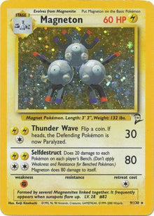 Magneton [Holo] #9/130 - Base Set 2 [MP]