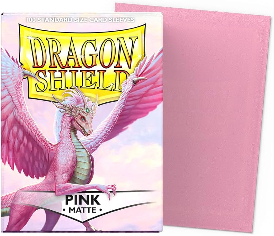 [Dragon Shield] Standard Matte Pink ‘Christa’ - 100ct sleeves