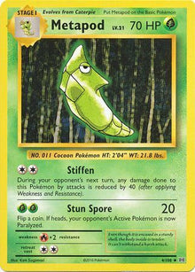 Metapod [Uncommon] #4/108 - Evolutions