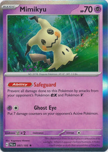 Mimikyu [Rare] #097/193 - Paldea Evolved