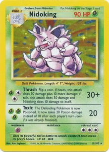 Nidoking [Holo] #11/102 - Base Set [MP/HP]