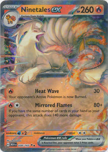 Ninetales EX [Double Rare] #038/165 - Pokemon 151