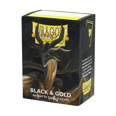 [Dragonshield] Dual Matte Black & Gold