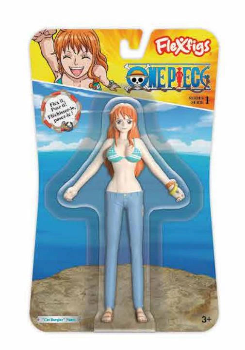 [One Piece] FlexFigs One Piece Figures [3 Variations - Luffy, Nami, Chopper]