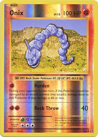 Onix [Reverse Holo] #61/108 - Evolutions [SP]