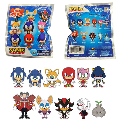 Sonic The Hedgehog Figural Bag Clip