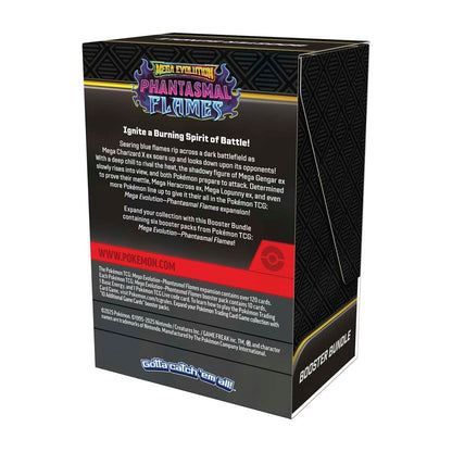 Mega Evolution-Phantasmal Flames Booster Bundle (6 Packs) - Pokemon TCG