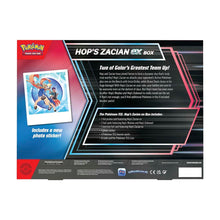 Pokemon: Hop's Zacian ex Box