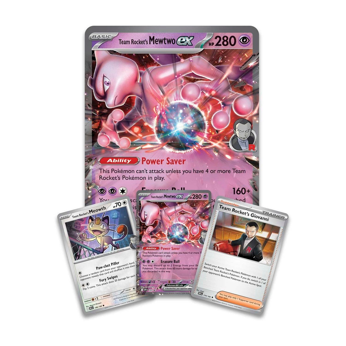 Pokemon: Team Rocket's Mewtwo ex Box