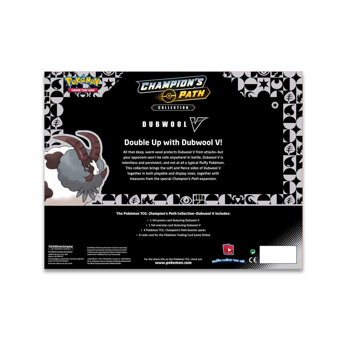 Pokémon TCG: Champion's Path Collection (Dubwool V)