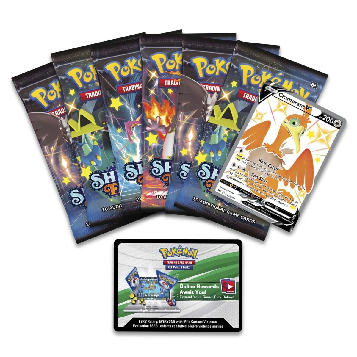 Pokemon: Shining Fates Tin (Cramorant V)