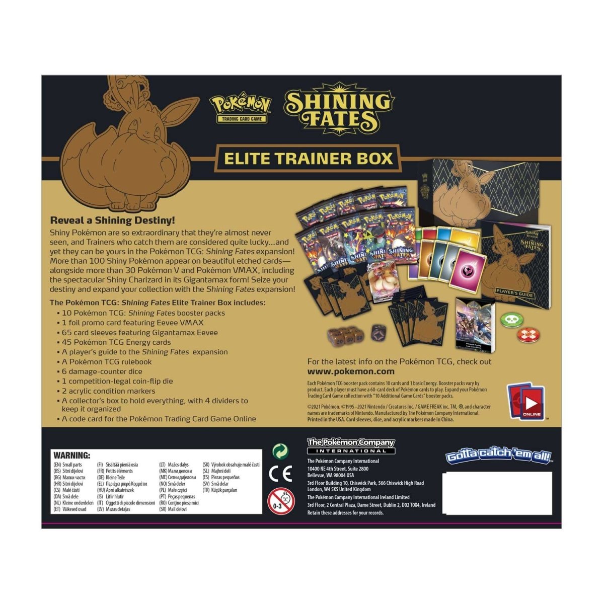 Pokemon: Shining Fates Elite Trainer Box