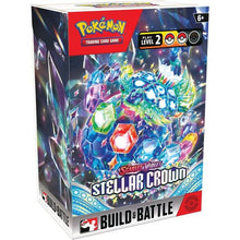 Pokemon TCG: Scarlet & Violet—Stellar Crown Build & Battle Box (4 Packs)