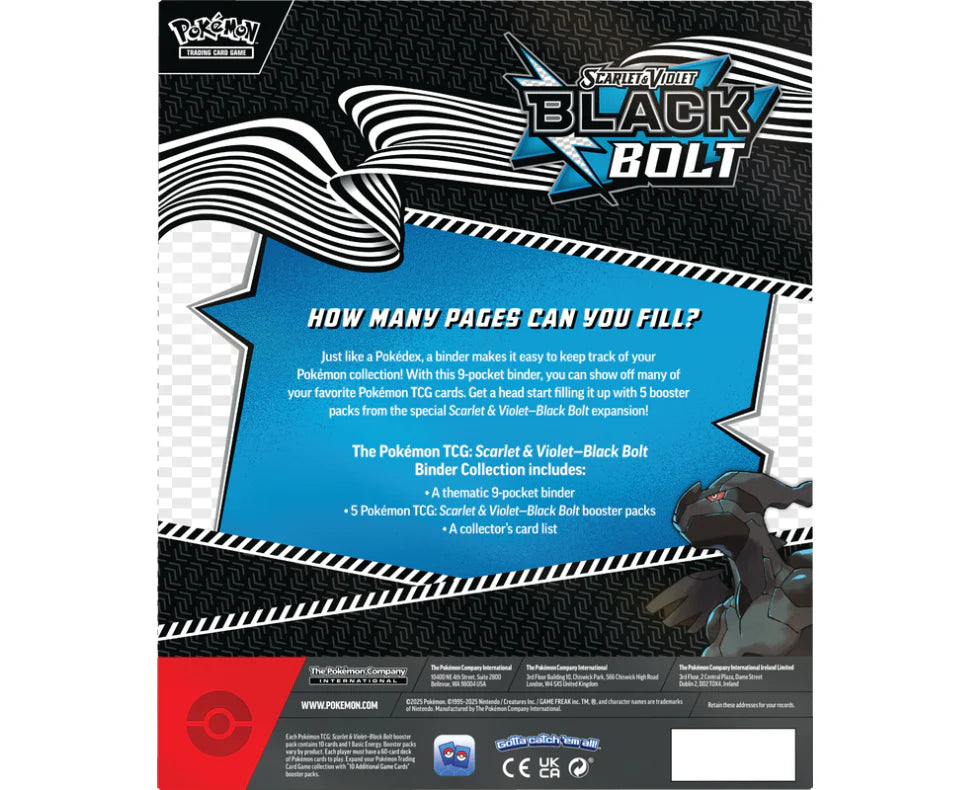 Pokemon: Scarlet & Violet - Black Bolt Binder Collection