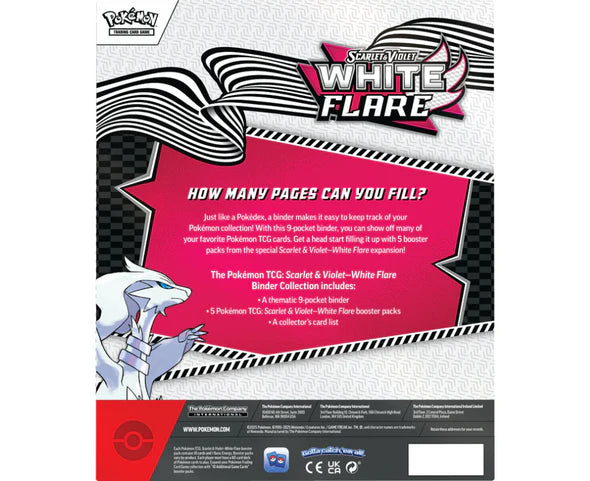Pokemon: Scarlet & Violet - White Flare Binder Collection