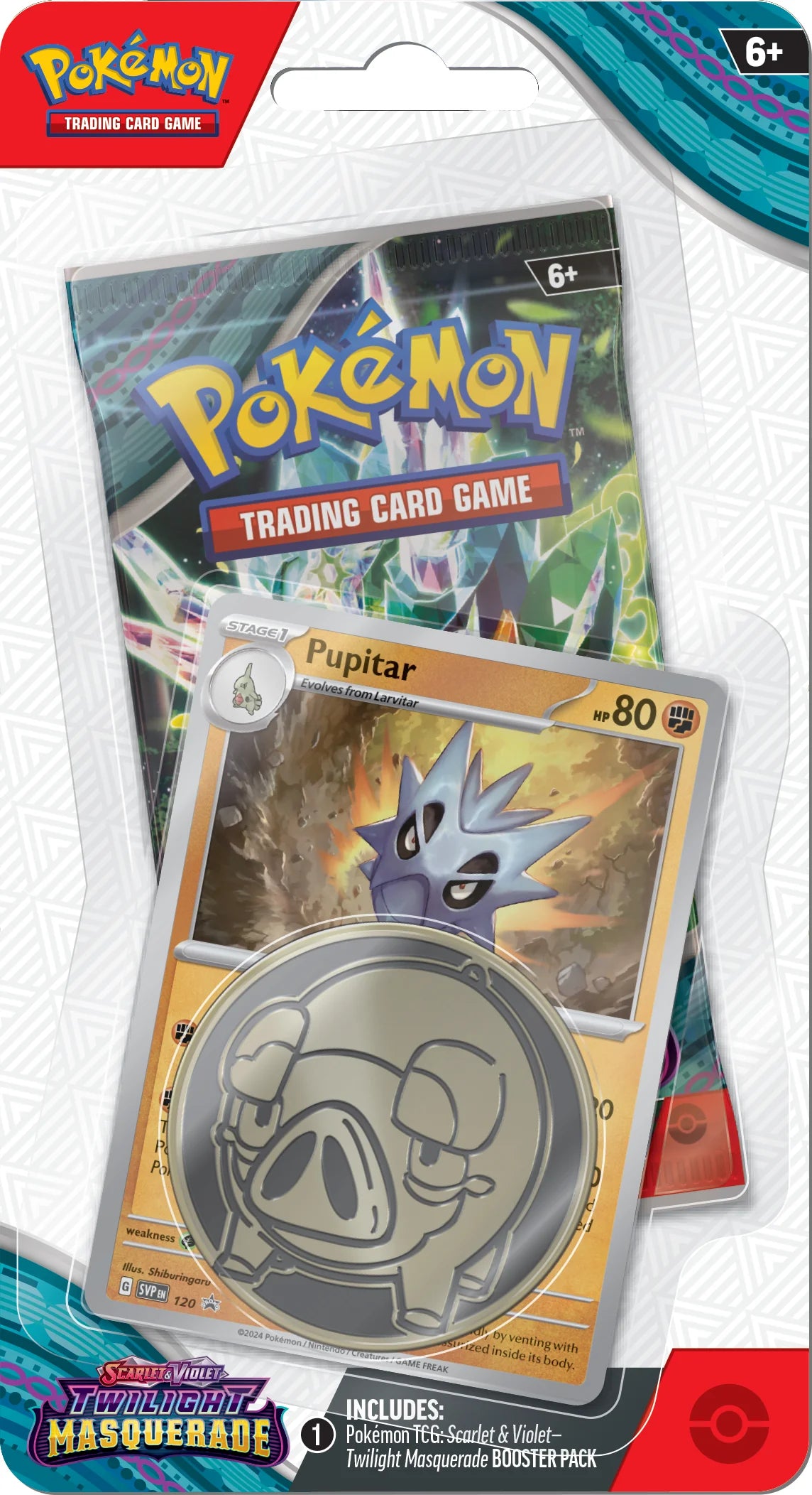 Pokemon: Scarlet & Violet - Twilight Masquerade Checklane Blister