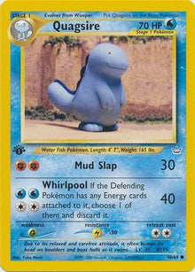 Quagsire [1st Edition] #48/64 - Neo Revelation