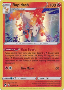 Rapidash [Holo] #022/195 - Silver Tempest