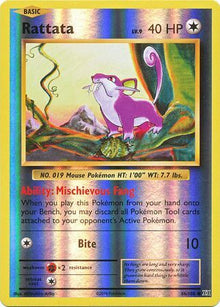 Rattata [Reverse Holo] #66/108 - Evolutions