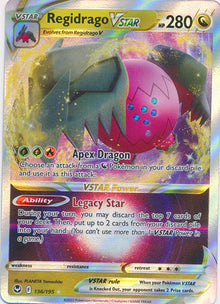 Regidrago VSTAR [Ultra Rare] #136/195 - Siler Tempest