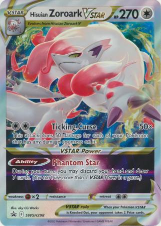 Hisuian Zoroark VSTAR [SWSH Black Star Promo] #SWSH298